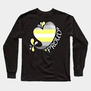 Proud to be Deminonbinary Long Sleeve T-Shirt